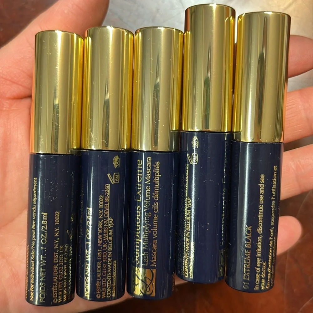 10-pc Estee lauder mascara travel size